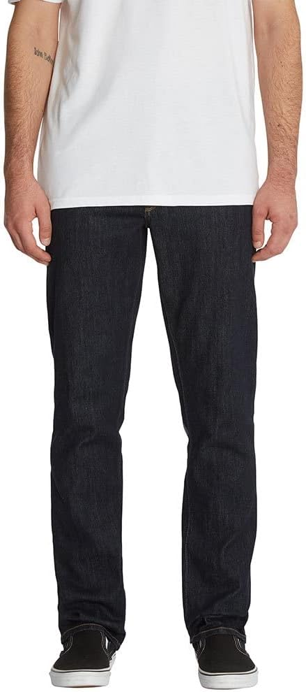 Volcom Men's Vorta Slim Fit Stretch Denim Jean/ Jeans