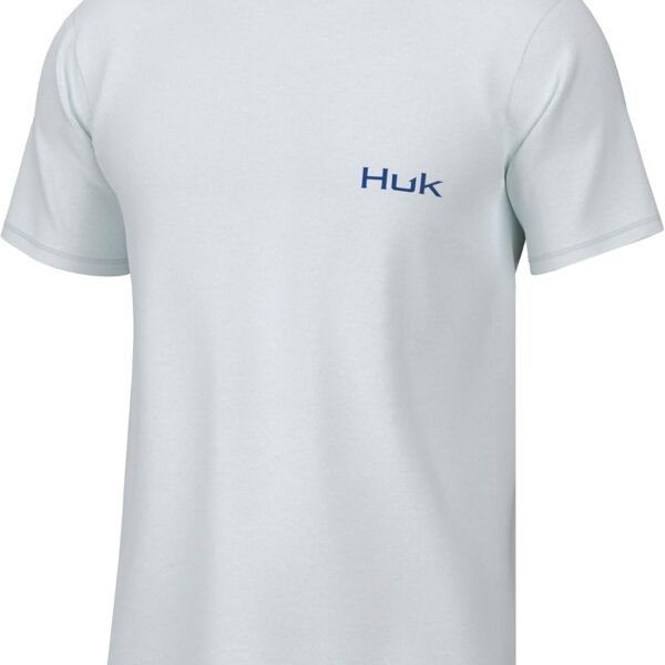 HUK Men's Fishing Graphic Tee, Performance Short Sleeve, Quick-Dry/ Mens T-Shirt
