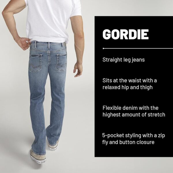 Silver Jeans Co. Men's Gordie Relaxed Fit Straight Leg Jeans/ Jeans