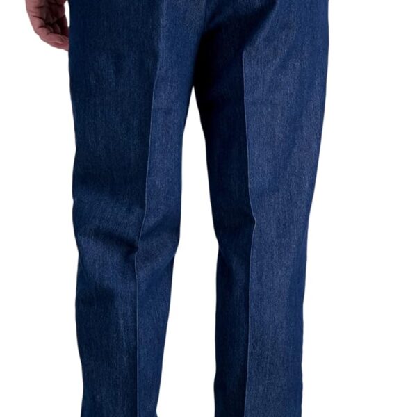 Haggar Men's Casual Classic Fit Denim Trouser Pant-Regular and Big & Tall Sizes/ Jeans
