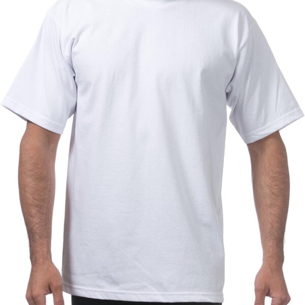 Pro Club Men's Heavyweight Cotton Short Sleeve Crew Neck T-Shirt/ Mens T-Shirt