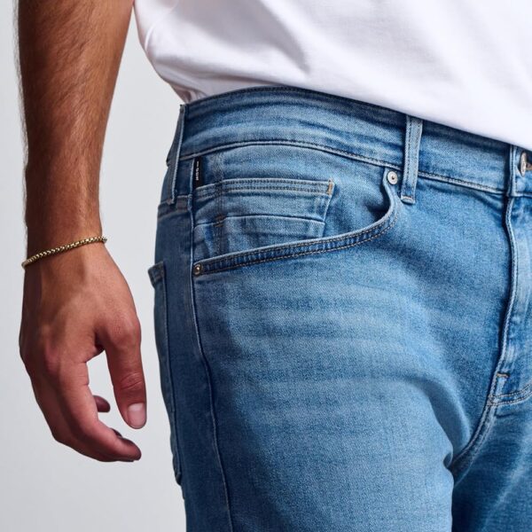 Roam Men's Mid Rise Relaxed Straight Leg Jeans/ Jeans